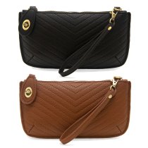 Joy Susan Quilted Mini Crossbody Wristlet Clutch