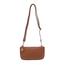 Joy Susan Quilted Mini Crossbody Wristlet Clutch