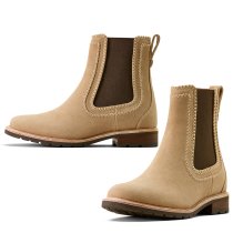 Ariat Wexford Whipstitch Chelsea Boot – Camel Suede