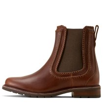 Ariat Wexford Whipstitch Chelsea Boot – Deep Cognac Leather