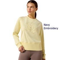 Ariat Martine Crew Neck Sweatshirt - Flan