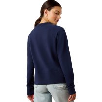 Ariat Martine Crew Neck Sweatshirt - Navy