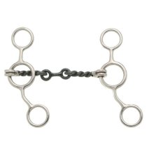 Tough 1 Sweet Iron Dogbone Snaffle Western Bit