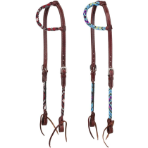 Tough1 Royal King Diamond Beaded Single Ear Headstall
