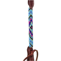 Tough1 Royal King Diamond Beaded Single Ear Headstall