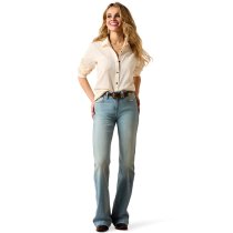 Ariat Billie Jean Shirt for Women - Sea Salt Dolby
