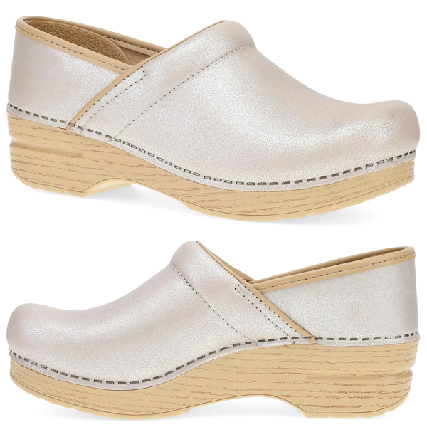 Dansko Professional Clogs in Pearl Metallic