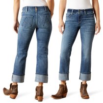 Ariat Silvie Perfect Rise Straight Leg Crop Jeans
