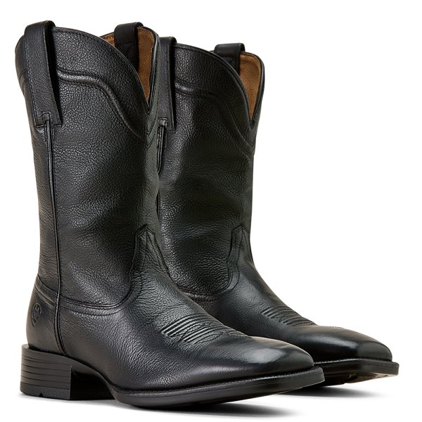 Ariat Alden Wide Square Toe Western Boots