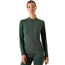 Ariat Breathe 1/2 Zip Baselayer – Monstera Green