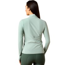 Ariat SolVeil 1/2 Zip Baselayer Shirt – Blue Surf