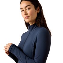 Ariat SolVeil 1/2 Zip Baselayer Shirt – Navy Eclipse