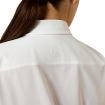 Ariat SolVeil Button-Down Shirt – White