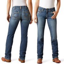 Ariat Mid Rise Estelle Straight Leg Jeans