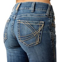 Ariat Mid Rise Estelle Straight Leg Jeans