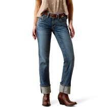 Ariat Mid Rise Estelle Straight Leg Jeans