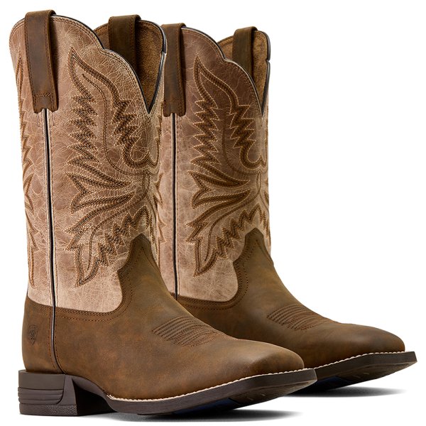 Ariat Brush Creek Wide Square Toe Cowboy Boot