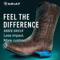 Ariat Brush Creek Wide Square Toe Cowboy Boot