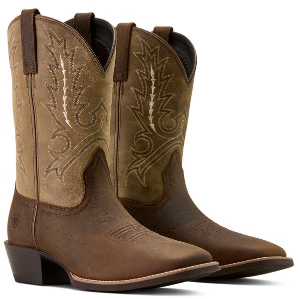 Ariat Sport Outfitter Wide Square Toe Cowboy Boots