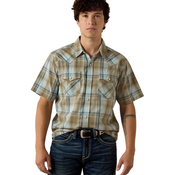 Men’s clothing from Ariat and Cinch – jeans, shirts, outerwear, and casual styles from Tack Room Inc.
