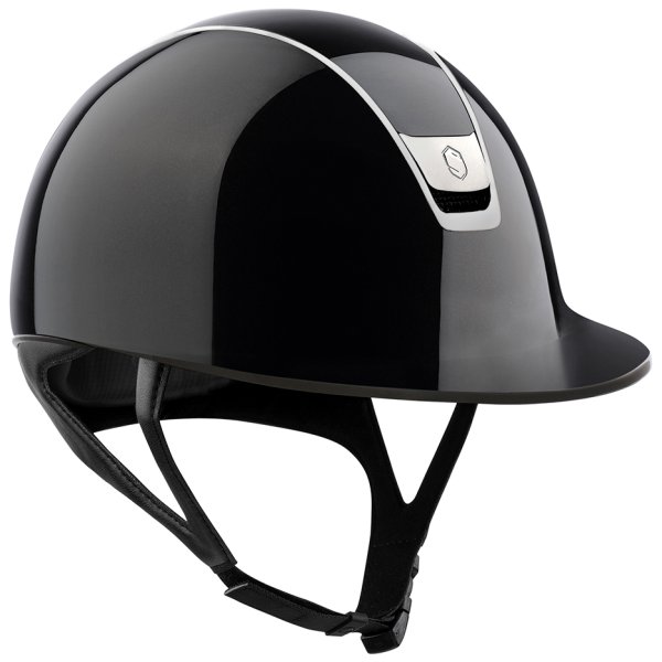Samshield Shadowmat 2.0 Glossy Black/Black Chrome Helmet L
