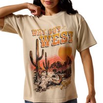 Ariat Way Out West Desert Sun Tee – Women's