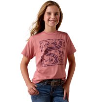 Ariat Farm Quilt T-Shirt for Girls