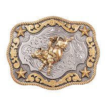 Nocona Youth Bull Rider Buckle