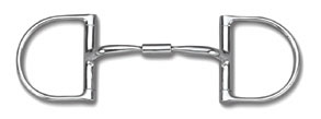 Myler Dee Bit without Hooks Comfort Snaffle Wide Barrel