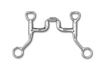 Myler Bit HBT Shank with Correctional Ported Barrel
