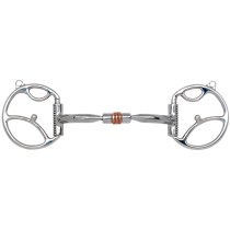 Myler Western Dee Bit with Copper Roller Comfort Snaffle