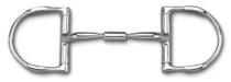 Myler Dee Bit with Hooks and Comfort Snaffle Wide Barrel