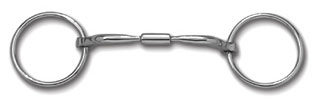 Myler Loose Ring Bit with Comfort Snaffle Wide Barrel