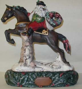 Irish Santa on Irish Hunter