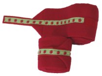 Perri's Ribbon Pony Polo Wraps Red