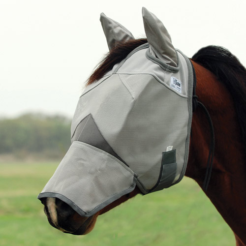 Cashel Crusader Long Nose Fly Mask with Ears
