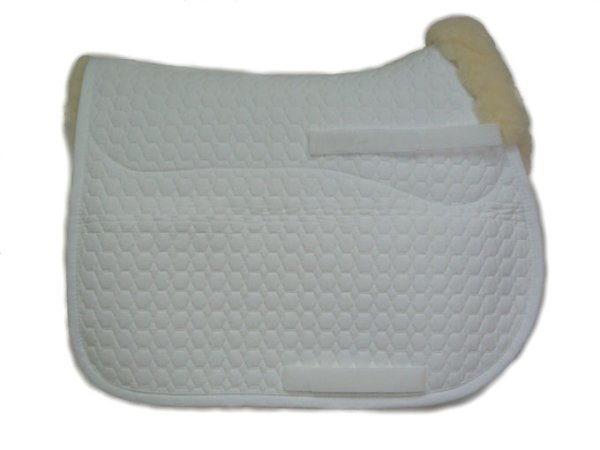 EA Mattes Pad with Sheepskin Panels and Bare Flaps