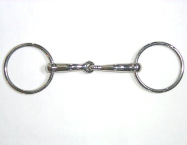 JP Korsteel Loose Ring Snaffle Bit