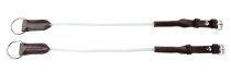 Collegiate Leather and Rope Gag Cheek Pieces