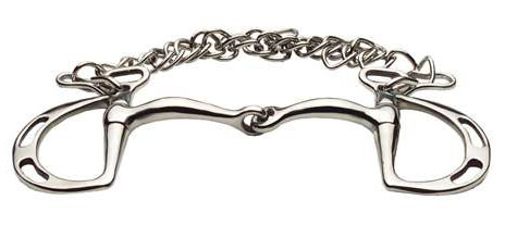 JP Korsteel Jointed Uxeter Kimberwick Snaffle Bit