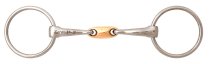 JP Korsteel Loose Ring Snaffle Copper Oval Link