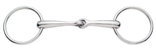 Korsteel Loose Ring Snaffle Solid Mouth 16 MM