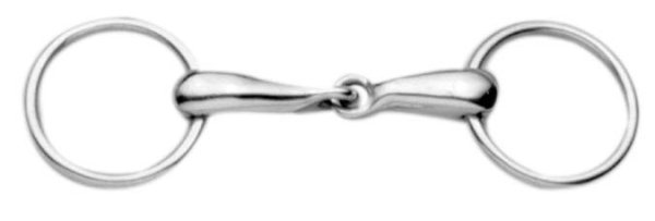 Korsteel Loose Ring Snaffle Hollow Mouth Medium Weight