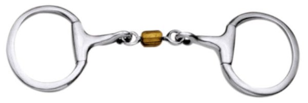 Korsteel Eggbutt Snaffle Copper Roller Mouth