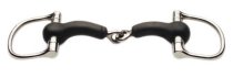 JP Korsteel Snaffle Rubber Dee