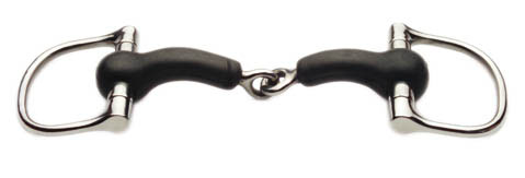 JP Korsteel Snaffle Rubber Dee