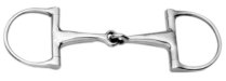 Korsteel Snaffle Flat Ring Lightweight Dee
