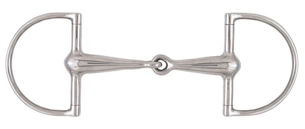Korsteel Snaffle Thick Hollow Mouth Hunter Dee