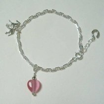 Kids Horse and Heart Bracelet