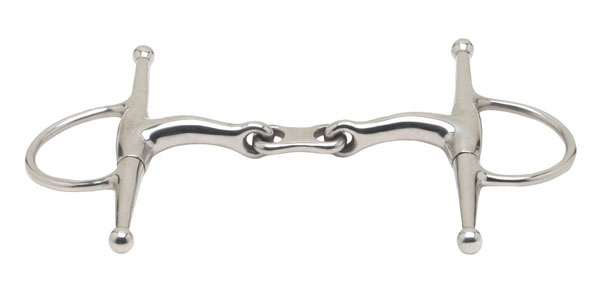 JP Korsteel French Link Eggbutt Full Cheek Snaffle
